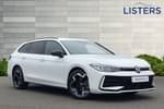 2024 Volkswagen Passat Estate 1.5 eTSI R-Line 5dr DSG in Pure White at Listers Volkswagen Stratford-upon-Avon