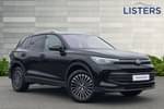 2024 Volkswagen Tiguan Estate 1.5 TSI eHybrid Match 5dr DSG in Deep black at Listers Volkswagen Stratford-upon-Avon