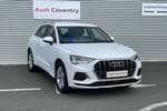 2021 Audi Q3 Estate 35 TFSI Sport 5dr in Ibis White at Coventry Audi