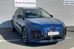 2024 Audi Q6 e-tron Estate Special Editions 285kW Quattro 100kWh Launch Edition 5dr Auto in Ascari Blue Metallic at Coventry Audi