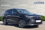 2024 Volkswagen Tiguan Estate 1.5 eTSI Life 5dr DSG in Deep black at Listers Volkswagen Stratford-upon-Avon