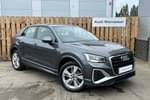 2021 Audi Q2 Estate 35 TFSI S Line 5dr in Daytona Grey Pearlescent at Worcester Audi