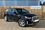 2020 Audi Q2 Estate 35 TFSI S Line 5dr S Tronic in Myth Black Metallic at Worcester Audi