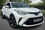 2023 Toyota C-HR Hatchback 1.8 Hybrid Design 5dr CVT in White at Listers Toyota Coventry