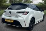 Image two of this 2023 Toyota Corolla Hatchback 1.8 VVT-i Hybrid GR Sport 5dr CVT in White at Listers Toyota Coventry