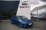 2021 SEAT Ibiza Hatchback 1.0 TSI 110 FR Sport (EZ) 5dr in Blue at Listers SEAT Coventry