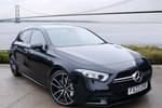 2023 Mercedes-Benz A Class AMG Hatchback A35 4Matic Premium 5dr Auto in Cosmos Black Metallic at Mercedes-Benz of Hull