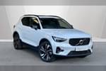 2024 Volvo XC40 Estate 2.0 B3P Ultimate Dark 5dr Auto in Crystal White at Listers Leamington Spa - Volvo Cars