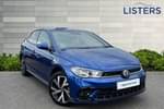 2024 Volkswagen Polo Hatchback 1.0 TSI R-Line 5dr DSG in Reef blue at Listers Volkswagen Nuneaton