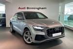 2018 Audi Q8 Diesel Estate 50 TDI Quattro S Line 5dr Tiptronic in Floret Silver Metallic at Birmingham Audi