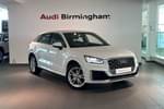 2017 Audi Q2 Estate 1.4 TFSI S Line 5dr in Glacier White Metallic at Birmingham Audi