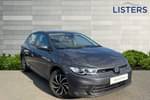 2024 Volkswagen Polo Hatchback 1.0 TSI Life 5dr in Smokey Grey at Listers Volkswagen Nuneaton