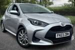 2023 Toyota Yaris Hatchback 1.5 Hybrid Icon 5dr CVT in Silver at Listers Toyota Coventry