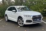 2018 Audi Q5 Estate 2.0T FSI Quattro S Line 5dr S Tronic in Solid - Ibis white at Listers U Northampton