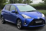 2017 Toyota Yaris Hatchback 1.5 Hybrid Excel 5dr CVT in Blue at Listers Toyota Cheltenham