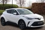 2023 Toyota C-HR Hatchback 1.8 Hybrid Design 5dr CVT in White at Listers Toyota Cheltenham