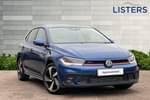 2024 Volkswagen Polo Hatchback 2.0 TSI GTI 5dr DSG in Reef Blue at Listers Volkswagen Loughborough