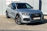 2021 Audi Q5 Diesel Estate SQ5 TDI Quattro 5dr Tiptronic in Floret Silver Metallic at Stratford Audi