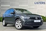 2022 Volkswagen Tiguan Estate 1.5 TSI 150 Life 5dr DSG in Urano Grey at Listers Volkswagen Loughborough