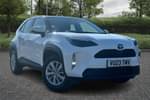 2023 Toyota Yaris Cross Estate 1.5 Hybrid Icon 5dr CVT in White at Listers Toyota Stratford-upon-Avon