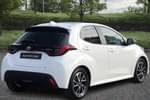 Image two of this 2023 Toyota Yaris Hatchback 1.5 Hybrid Design 5dr CVT (Panoramic Roof) in White at Listers Toyota Cheltenham