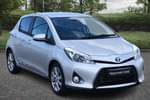 2012 Toyota Yaris Hatchback 1.5 VVT-i Hybrid T Spirit 5dr CVT in Silver at Listers Toyota Cheltenham