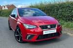 2022 SEAT Ibiza Hatchback 1.0 TSI 110 FR Sport 5dr in Desire Red at Listers SEAT Worcester