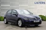 2021 Volkswagen Golf Hatchback 1.0 eTSI Life 5dr DSG in Atlantic Blue at Listers Volkswagen Stratford-upon-Avon