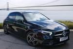 2022 Mercedes-Benz A Class Hatchback Special Editions A180 AMG Line Premium Plus Edition 5dr Auto in Cosmos Black Metallic at Mercedes-Benz of Hull