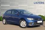 2022 Volkswagen Polo Hatchback 1.0 TSI Life 5dr in Reef blue at Listers Volkswagen Stratford-upon-Avon