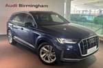 2021 Audi Q7 Diesel Estate 50 TDI Quattro S Line 5dr Tiptronic in Navarra Blue Metallic at Birmingham Audi