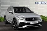 2022 Volkswagen Tiguan Estate 1.4 TSI eHybrid R-Line 5dr DSG in Reflex silver at Listers Volkswagen Evesham