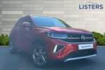 2024 Volkswagen T-Cross Estate 1.5 TSI R-Line 5dr DSG in Kings Red Metallic at Listers Volkswagen Coventry