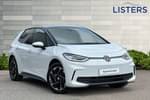 2024 Volkswagen ID.3 Hatchback 150kW Match Pro 58kWh 5dr Auto in Pure White at Listers Volkswagen Loughborough