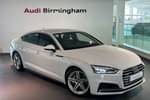 2018 Audi A5 Sportback 2.0 TFSI Quattro S Line 5dr S Tronic in Glacier White Metallic at Birmingham Audi