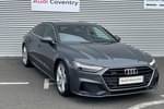 2019 Audi A7 Diesel Sportback 50 TDI Quattro S Line 5dr Tip Auto in Daytona Grey Pearlescent at Coventry Audi