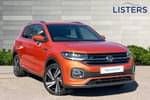 2022 Volkswagen T-Cross Estate 1.5 TSI EVO R-Line 5dr DSG in Energetic Orange at Listers Volkswagen Loughborough