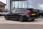 Image two of this 2020 BMW 5 Series Touring 520i MHT M Sport 5dr Step Auto in Black Sapphire metallic paint at Listers King's Lynn (BMW)