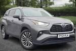 2021 Toyota Highlander Estate 2.5 VVT-i Hybrid Excel 5dr CVT in Grey at Listers Toyota Nuneaton