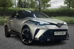 2022 Toyota C-HR Hatchback 1.8 Hybrid GR Sport 5dr CVT in Silver at Listers Toyota Stratford-upon-Avon