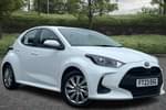 2023 Toyota Yaris Hatchback 1.5 Hybrid Icon 5dr CVT in White at Listers Toyota Lincoln