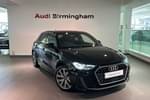 2024 Audi A1 Sportback 35 TFSI S Line 5dr S Tronic in Mythos Black Metallic at Birmingham Audi