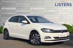 2021 Volkswagen Polo Hatchback Special Editions 1.0 EVO 80 Active 5dr in Pure white at Listers Volkswagen Stratford-upon-Avon