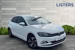 2021 Volkswagen Polo Hatchback 1.0 TSI 95 Match 5dr in Pure white at Listers Volkswagen Nuneaton