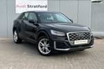 2020 Audi Q2 Estate 35 TFSI S Line 5dr S Tronic in Myth Black Metallic at Stratford Audi