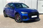 2021 Audi Q5 Estate Special Editions 40 TDI Quattro Edition 1 5dr S Tronic in Ultra Blue Metallic at Stratford Audi