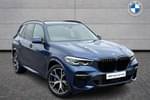 2022 BMW X5 Diesel Estate xDrive40d MHT M Sport 5dr Auto in Phytonic Blue at Listers Boston (BMW)