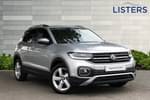 2023 Volkswagen T-Cross Estate 1.0 TSI 110 SEL 5dr in Reflex Silver at Listers Volkswagen Worcester