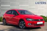 2020 Volkswagen Polo Hatchback 1.0 EVO 80 Beats 5dr in Flash Red at Listers Volkswagen Stratford-upon-Avon