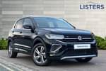 2024 Volkswagen T-Cross Estate 1.5 TSI R-Line 5dr DSG in Deep Black at Listers Volkswagen Loughborough